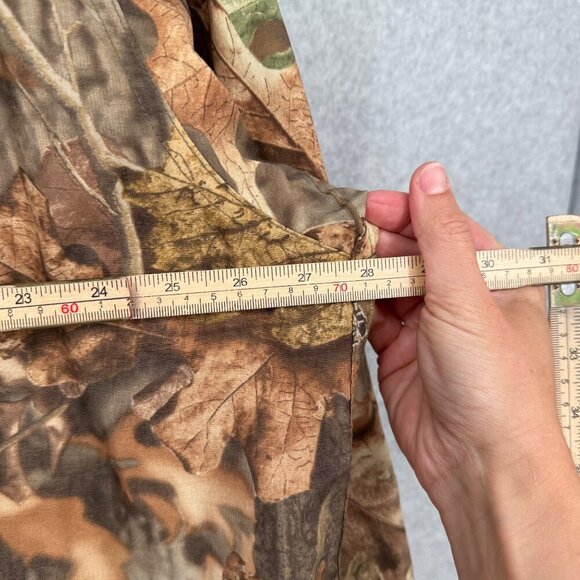 Wrangler Mens Rugged Wear VTG Button Up Shirt Size XXL Advantage Timber Camo - Picture 14 of 14